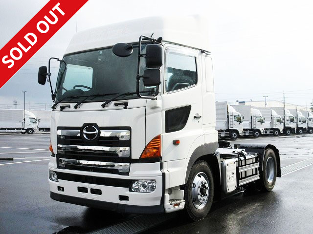 [Price reduced!] 2006 Hino Profia tractor head, 5th wheel load 11.5t, all-wheel air suspension, high roof, actual mileage approx. 514,000km