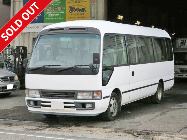 2005 Toyota Coaster GX 29-seater microbus with automatic doors and moquette seats