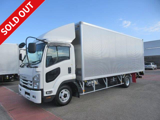 2016 Isuzu Forward 6200 Wide Aluminum Van with Combination Gate