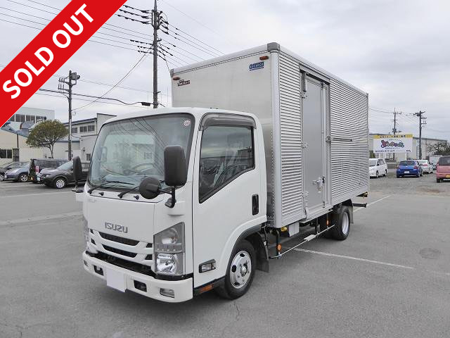 2015 Isuzu Elf 2t aluminum van, standard long, left side door, ETC included