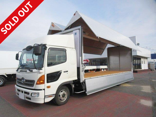 2016 Hino Ranger Simple refrigeration wing 7200 Wide [Refrigeration unit: Thermo King, set at -5 degrees] High roof, ETC included