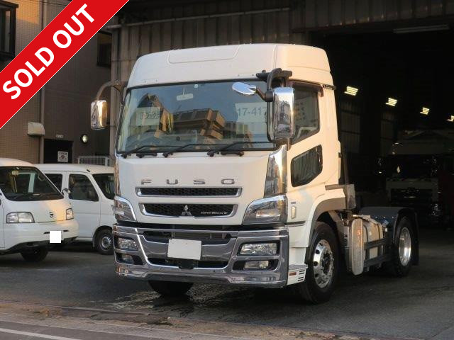 2016 Mitsubishi Fuso Super Grade Tractor Head 5th Wheel Load 11.5t Rear Air Suspension High Roof