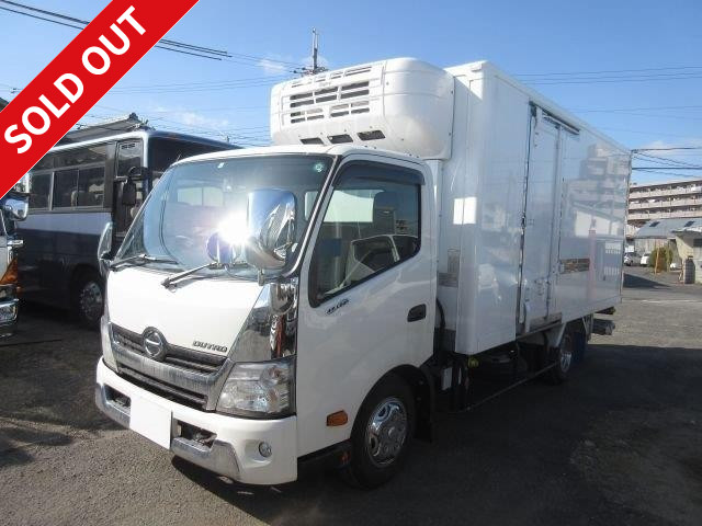 2016 Hino Dutro 2t refrigerated van with storage PG, left side sliding door, Topre-made -30 degree setting, chrome-plated cab. Available for lease and rental!!