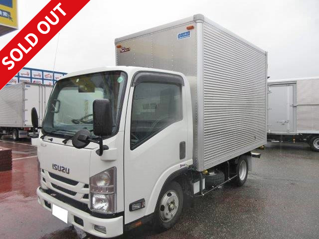 2017 Isuzu Elf 2t aluminum van 10-foot standard body with ETC and rear-view camera