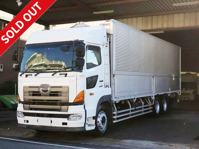 [Price reduced!] 2011 Hino Profia, large aluminum wing, two rear axles, high roof, rear air suspension, retarder, AdBlue included