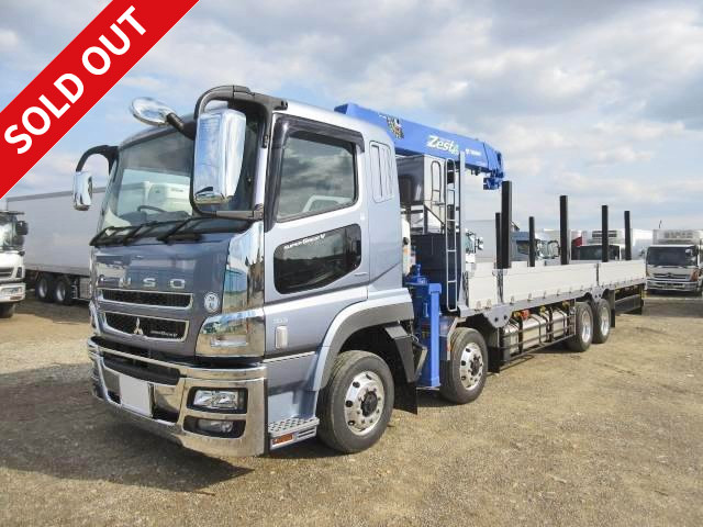 2016 Mitsubishi Fuso Super Great V, low-floor 4-axle, large crane included, Tadano 5-stage, aluminum block, radio-controlled vehicle included {custom plating} 