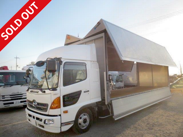 2016 Hino Ranger 4t Aluminum Wing High Roof 7200 Wide 240PS