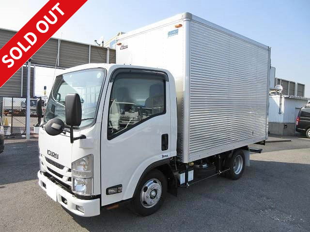 2017 Isuzu Elf 2t aluminum van 10-foot standard body with ETC and rear-view camera