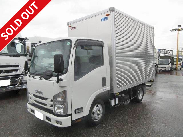 2017 Isuzu Elf 2t aluminum van 10-foot standard body with ETC and rear-view camera