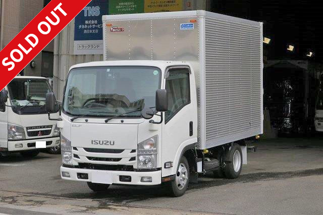 2017 Isuzu Elf 2t aluminum van 10-foot standard body with ETC and rear-view camera