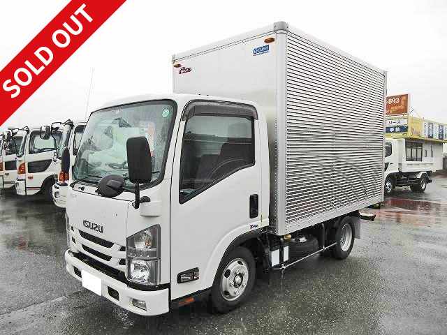 2017 Isuzu Elf 2t aluminum van 10-foot standard body with ETC and rear-view camera