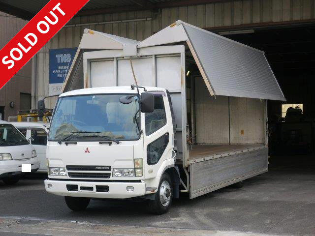 2005 Mitsubishi Fuso Fighter Medium Aluminum Wing 6200 Standard *Actual mileage on meter: approx. 263,000 km*