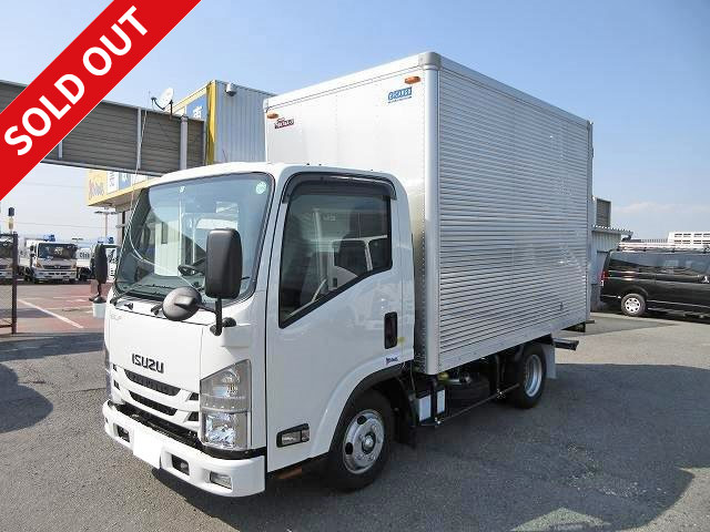 2017 Isuzu Elf 2t aluminum van 10-foot standard body with ETC and rear-view camera