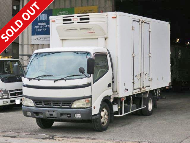 2005 Hino Dutro small freezer van, wide long, with storage PG (freezer: Mitsubishi, set to -30 degrees), left side door