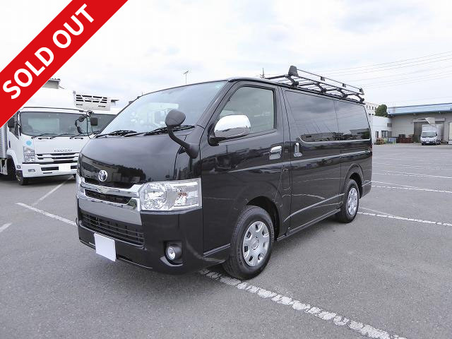 Rental available! 2016 Toyota Hiace Super GL 2-5 seater gasoline vehicle with car navigation and ETC