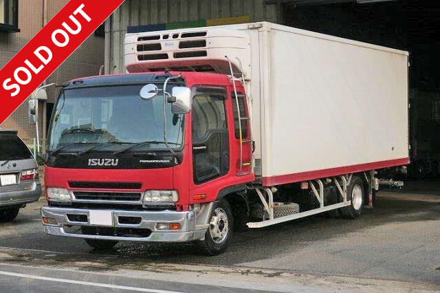 2006 Isuzu Forward refrigerated van 6200 wide with storage PG <Toray refrigeration unit set to -30 degrees> Rear air suspension 