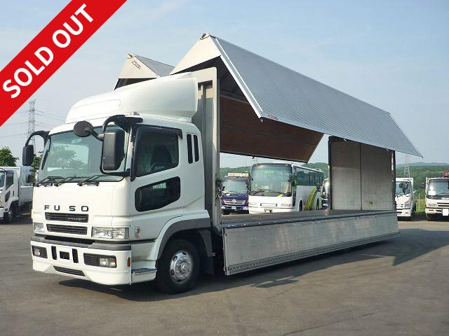 2007 Mitsubishi Fuso Super Great Aluminum Wing Low Floor 4 Axle Rear Wheel Air Suspension Loading Capacity 13.5t!