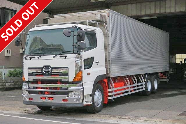 2006 Hino Profia large chip transport vehicle, high deck, twin rear axles, rear air suspension, retarder, 410 horsepower!! ETC included!