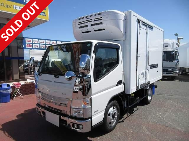 2017 Mitsubishi Fuso Canter 2t refrigerated van, standard 10-foot short, Topre-made, -30 degree setting, chrome-plated cab, with left side door