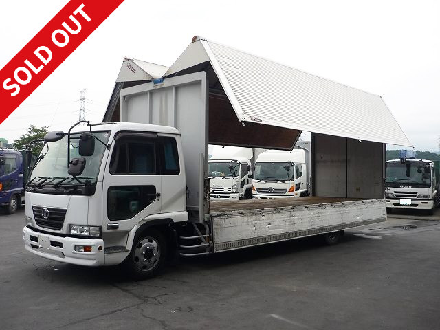 2007 Nissan UD Condor, extra-ton aluminum wing, 7200 wide, load capacity 5.3t! ETC included