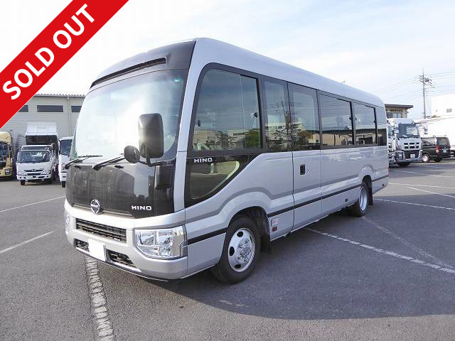 2017 Hino Liesse II/GX 28-seater microbus, high roof, with refrigerator! Available for rental!