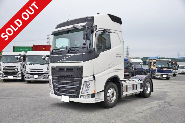 2017 Volvo FH tractor head, 5th wheel load 11.5t, rear air suspension, high roof, aluminum wheels