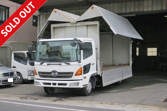 2002 Hino Ranger Medium-sized Aluminum Wing Wide Standard Roof Model