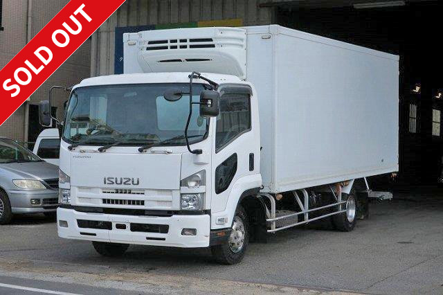 2010 Isuzu Forward Medium-sized refrigerated van with storage PG, wide, -30 degree setting made by Ryohin Heavy Industries, aluminum wheels, back-up camera