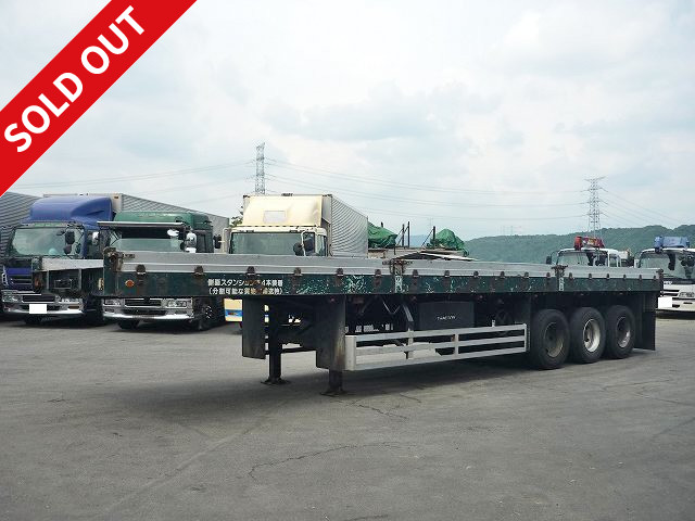 1996 model Trex 3-axle 12m cutting board semi-trailer, ABS compatible, load capacity 26.3 ton