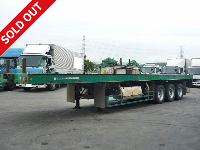 1995 Trailmobile 3-axle 12m cutting board semi-trailer with a load capacity of 25.7t!!