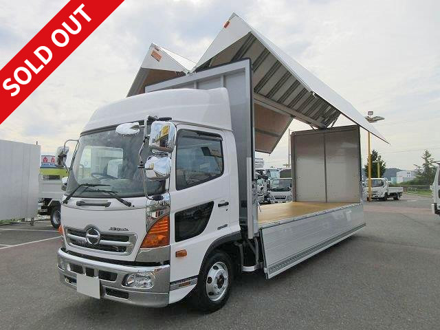 2017 Hino Ranger Aluminum Wing High Grade Specification! 6700 Body High Roof 240 Horsepower