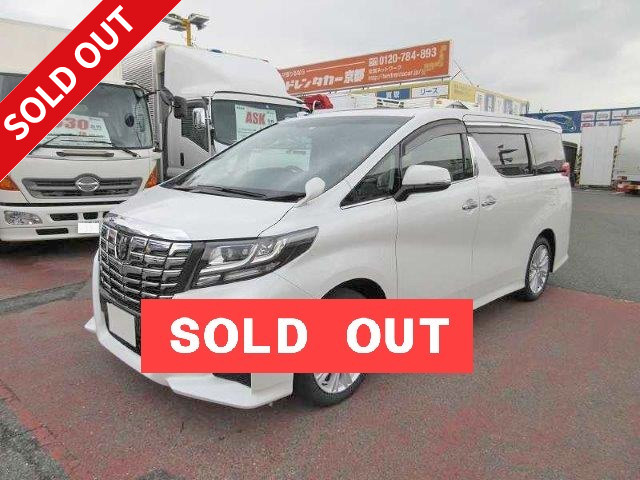 2017 Toyota Alphard SA Package (2.5L) Digital terrestrial navigation system / Rear view camera / ETC included