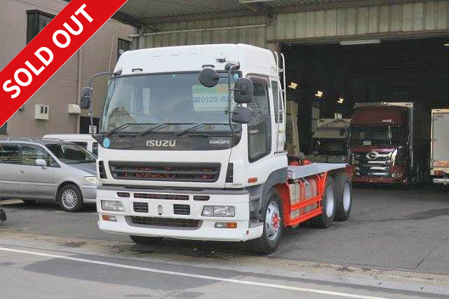 2005 Isuzu Giga large tractor head, 5th wheel load 20t, 2 differentials, high roof, 520 horsepower