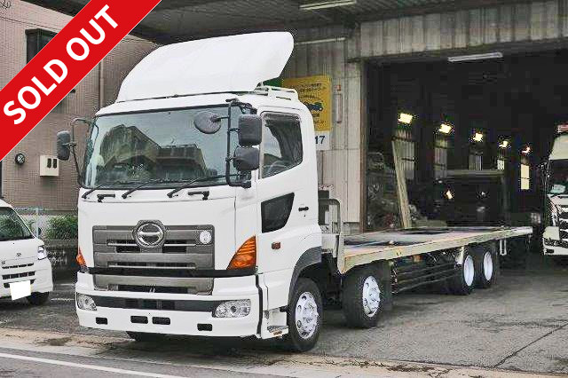 2006 Hino Profia large container vehicle, low-floor 4-axle, rear air suspension, ETC, 430,000km on the clock!