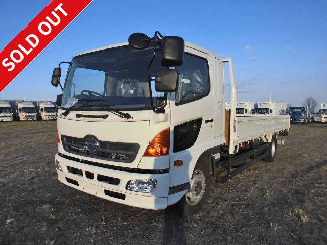 2017 Hino Ranger Extra Ton, Wooden Body, 6200 Wide, Load Capacity 8.4t, <With PTO>, Rear Air Suspension, 240 Horsepower 