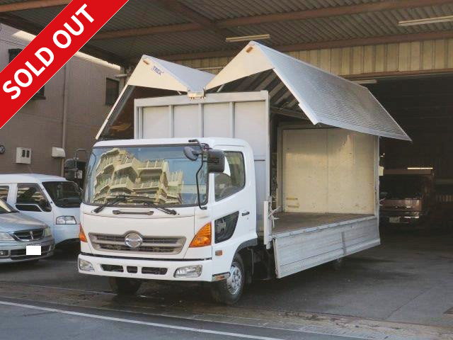 2004 model Hino Ranger medium-sized aluminum wing 6200 wide, mileage approx. 120,000km 