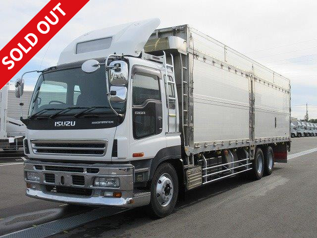 2006 Isuzu Giga Large chip transport vehicle High-floor rear two-axle Rear air suspension Retarder 