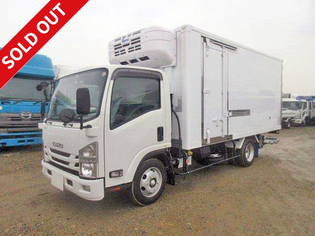 [Lease de Sugu Nori exclusive] 2017 model Isuzu Elf small freezer van, wide and long, with storage PG, Topure -30 degree setting, 3t load capacity