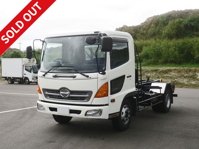 [Price reduced!] 2009 Hino Ranger Medium-sized arm roll made by Shinmaywa Load capacity 4050kg MOT valid until September 2021! ★Actual mileage on the meter is 222,000km! ★ 