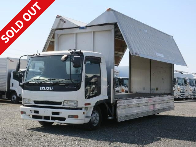 2006 Isuzu Forward, medium-sized aluminum wing, with storage PG, 6200 wide, with ETC