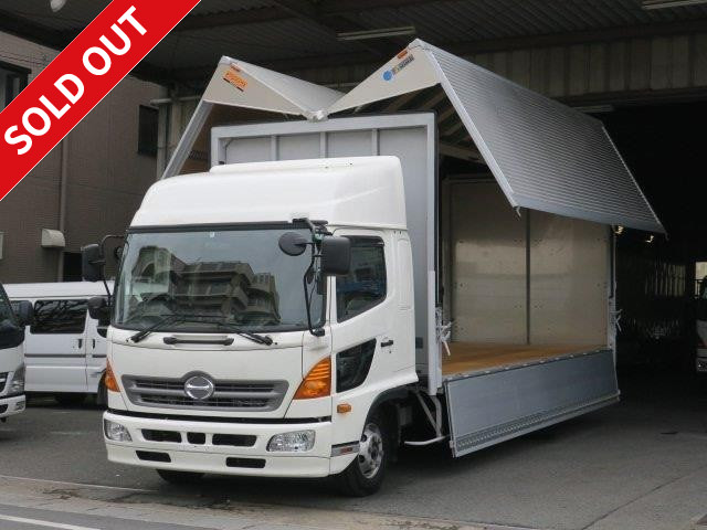 2017 Hino Ranger Medium Aluminum Wing 6200 Wide High Roof Vehicle Inspection valid until March 2019!