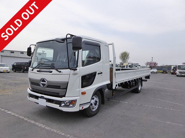 [New model] 2018 Hino Ranger medium flatbed 6200 wide body with bed and PTO now available for rental!