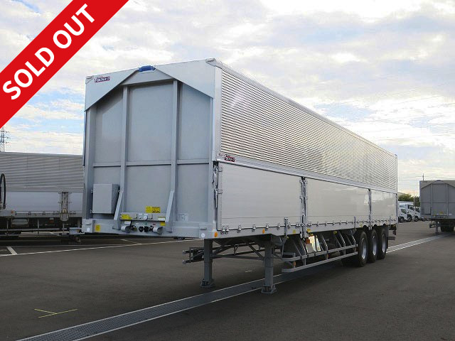 Reiwa 3 model, made by Nippon Furuhauf, 3-axle wing trailer, lift axle, maximum load 26.2t, air suspension, new standard 14m