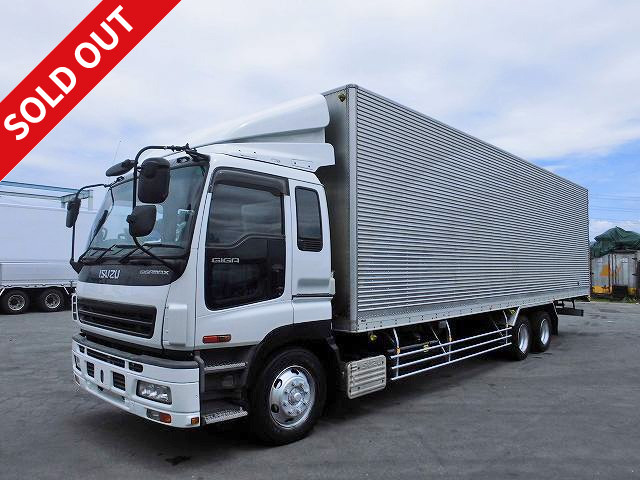 2006 Isuzu Giga Large 3-axle low-floor? Aluminum van 2 differential Actual mileage approx. 504,000 km Air jorder Rear air suspension Retarder