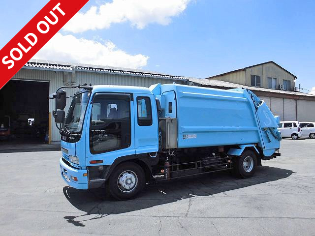 2006 Isuzu Forward Heavy-duty Packer (Refuse Collector) Fuji Mighty Press Type Capacity 8.5m3 Drive Recorder, ETC