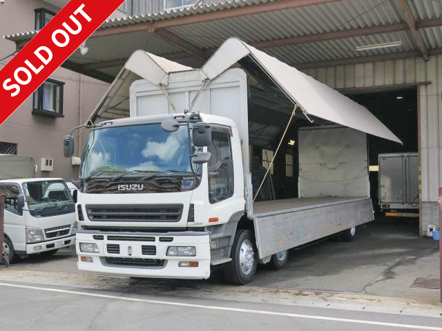 2006 Isuzu Giga Large Front 2 Axles Top Wing 10m Body! ETC Included Actual mileage approx. 649,000 km