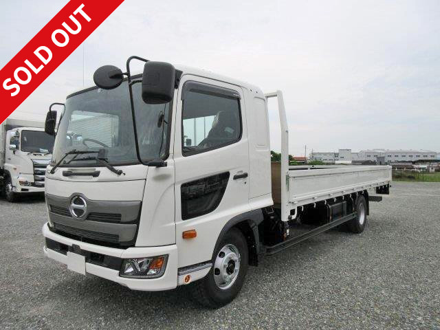 [New model] 2018 model Hino Ranger medium flatbed ★240 horsepower★6200 wide with PTO and bed. Now available for rental!