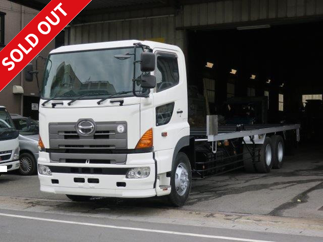 2006 Hino Profia, large, 2 rear axles, container vehicle, rear wheel air suspension, can carry 2 JR containers, bedless