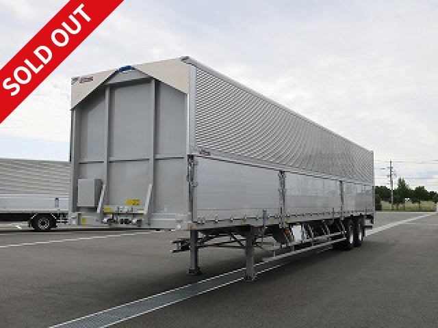 New standard 14m, Reiwa 3 model, Nippon Furuhafu, 2-axle wing trailer, maximum load capacity 20.8t, lift axle, ABS included, ★Vehicle inspection valid until R4.1★