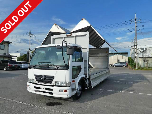 2004 UD Trucks Condor Medium-sized Aluminum Wing with Combination Gate 6200 Body Bedless